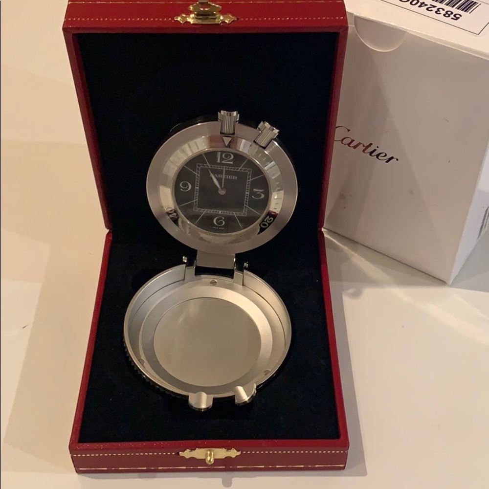 Cartier Silver Pocket Watch